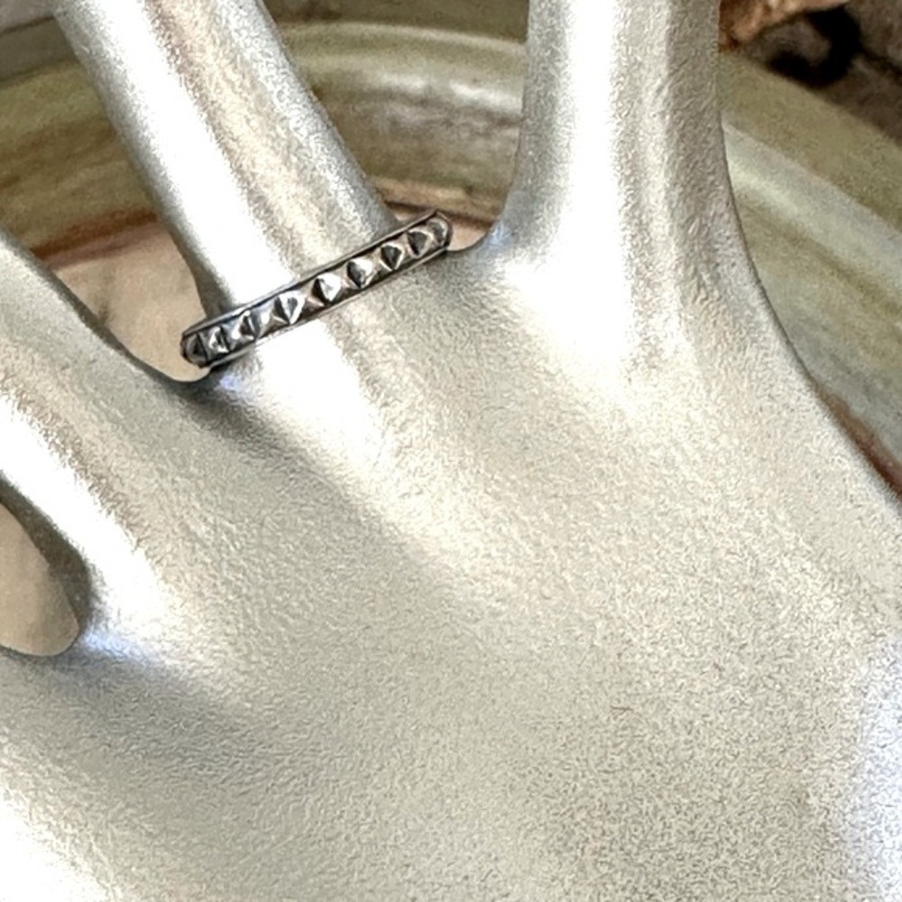 Vintage Dainty Silver Ring